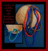 Glass Bead Necklaces-1